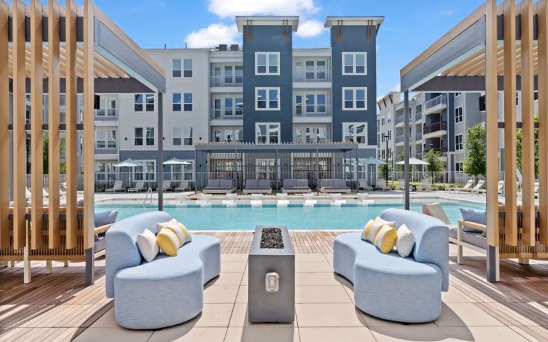 Firepit Poolside